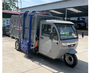 三輪電動全推式壓縮垃圾車